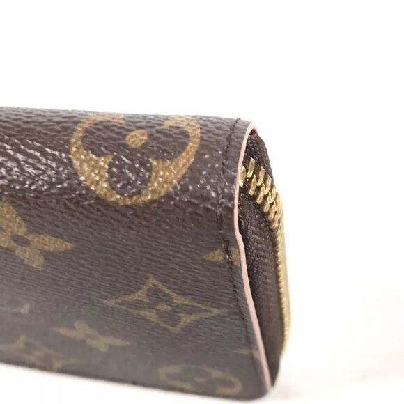 LOUIS VUITTON M64201 Monogram flower Portefeuille Clemence Zippy Wallet - Picture 10 of 16